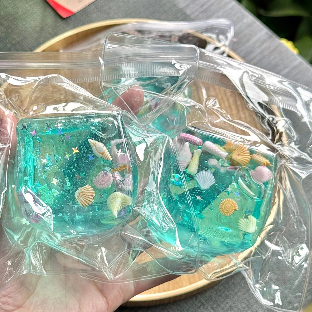 Star Island Squishy Cube – Satisfying Sensory Toy