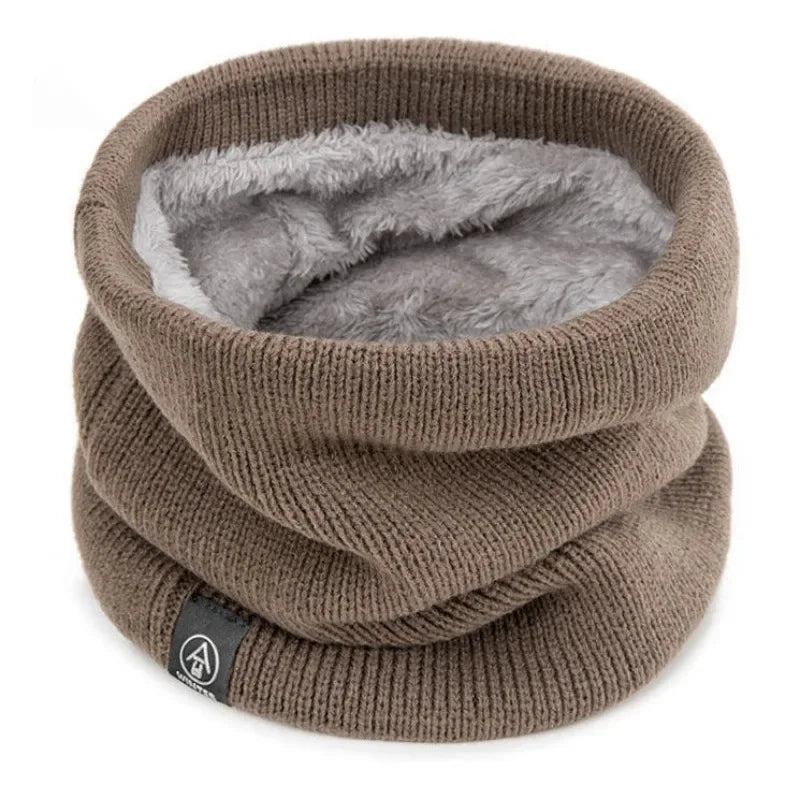 CozyCloud™ Fleece-Lined Winter Neck Warmer – Unisex