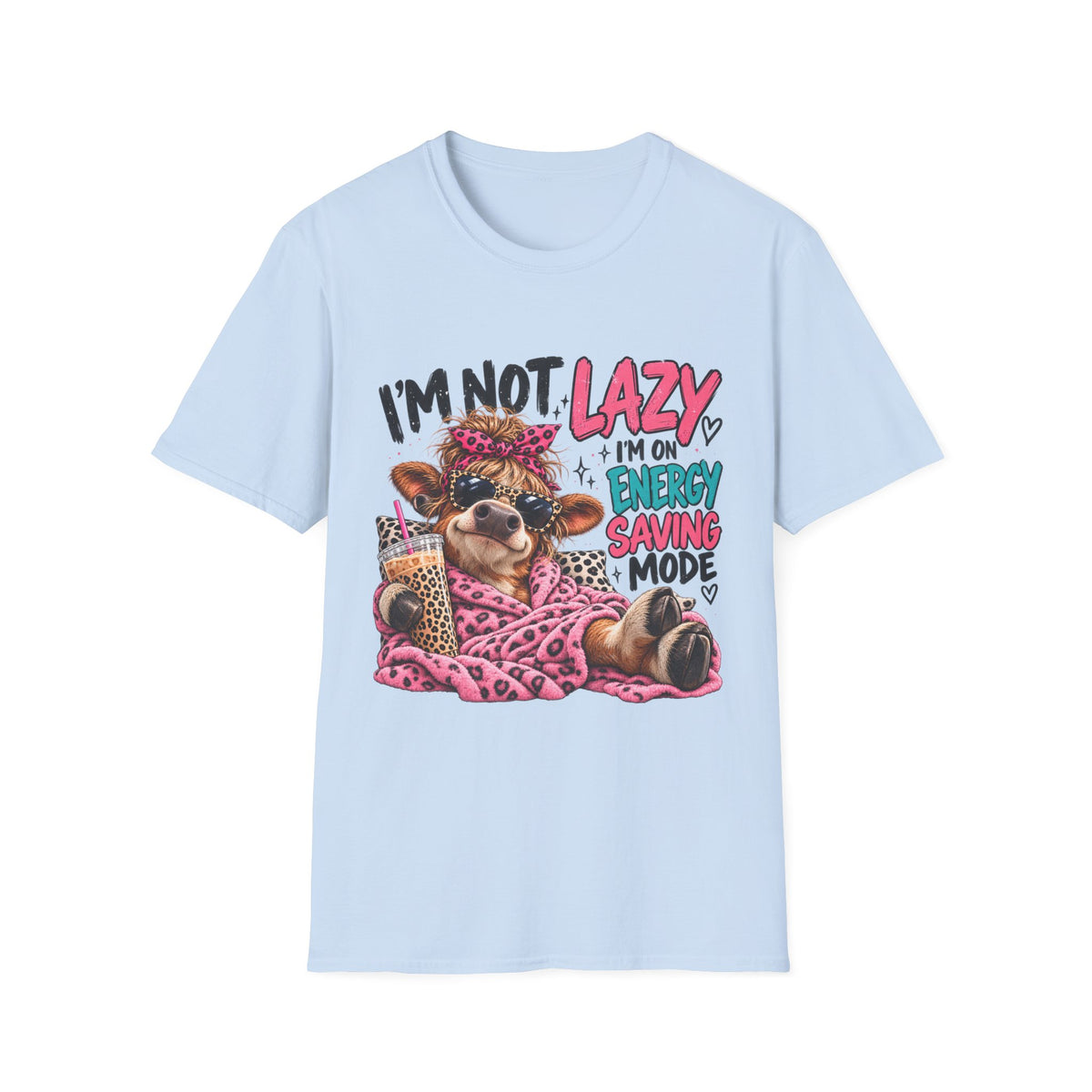 I’m Not Lazy I’m on Energy Saving Mode Sloth T-Shirt