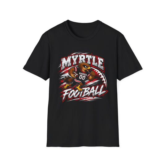 Myrtle Hawks Football T-Shirt | Game Day Spirit Tee