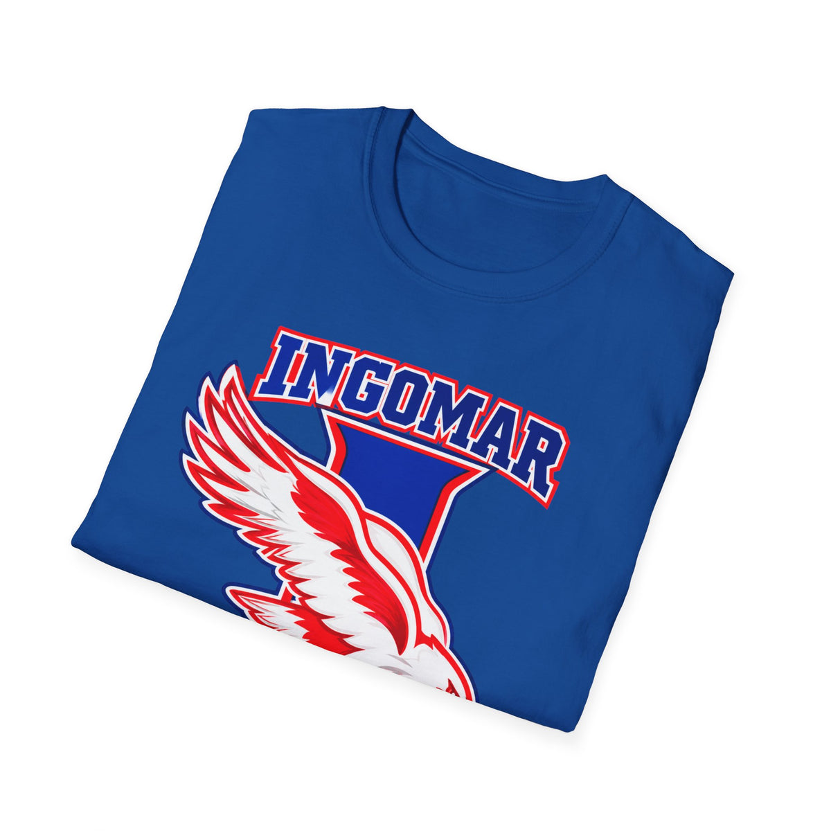Ingomar Falcons Spirit T-Shirt | Bold Falcon Mascot School Pride Tee