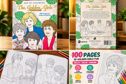 The Golden Girls Coloring Book – Revised Edition | 100 Images