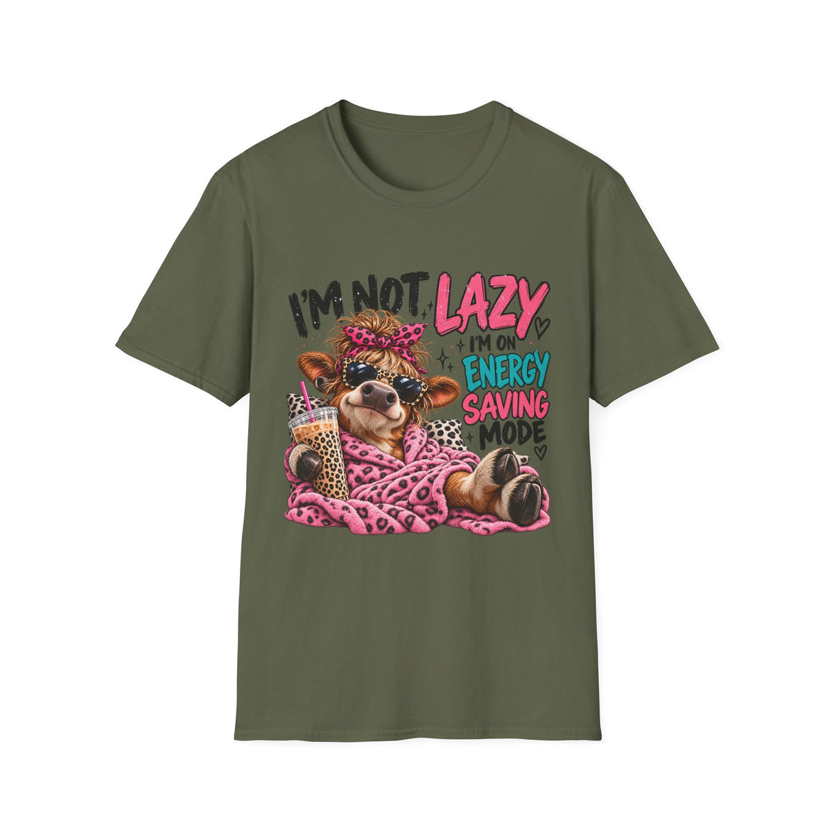 I’m Not Lazy I’m on Energy Saving Mode Sloth T-Shirt