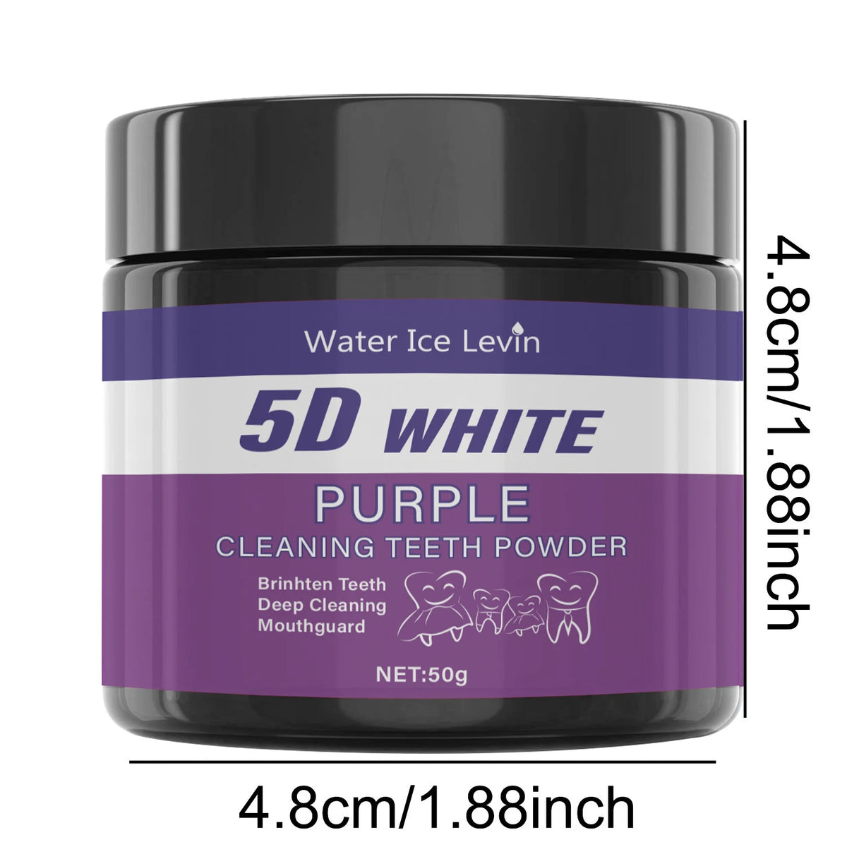 Purple Tooth Cleaning Powder – Daily Oral Care