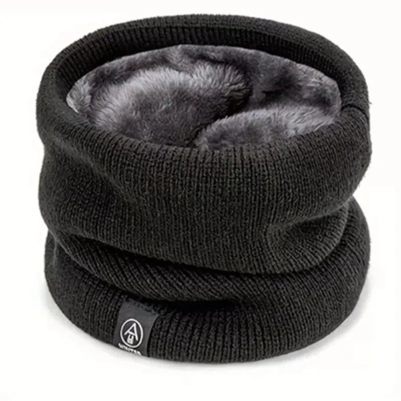 CozyCloud™ Fleece-Lined Winter Neck Warmer – Unisex