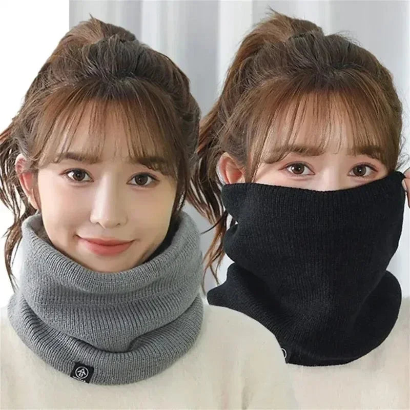 CozyCloud™ Fleece-Lined Winter Neck Warmer – Unisex