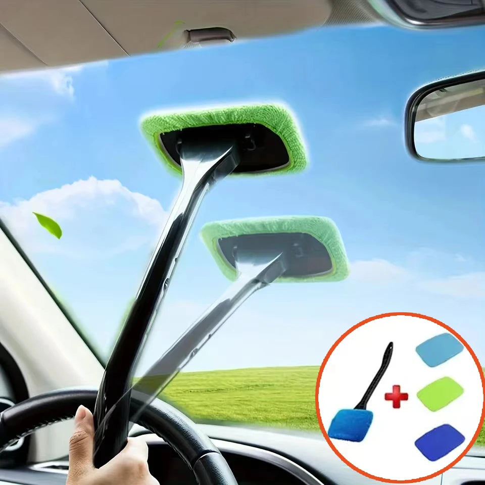 Car Windshield Cleaning Tool – Long Handle Window Cleaner