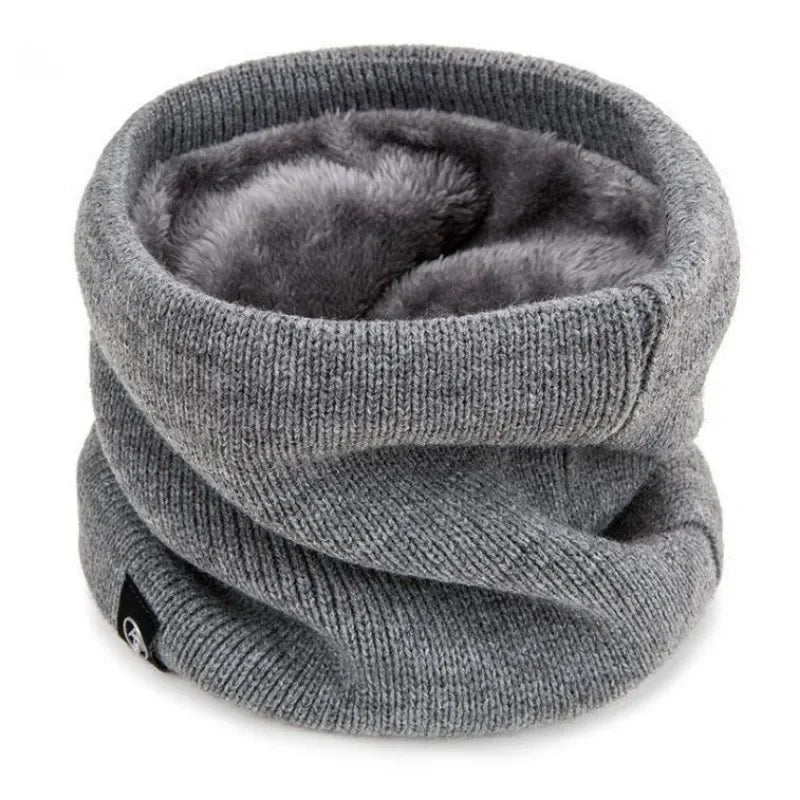 CozyCloud™ Fleece-Lined Winter Neck Warmer – Unisex