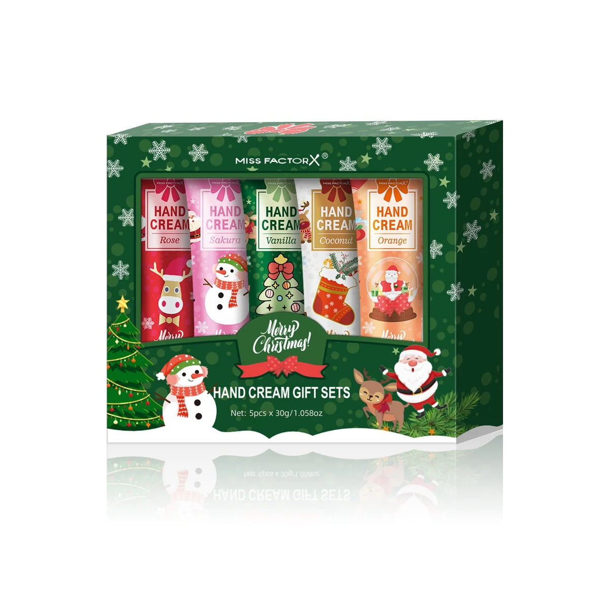 Christmas Hand Cream Gift Set – 5-Piece Holiday Collection
