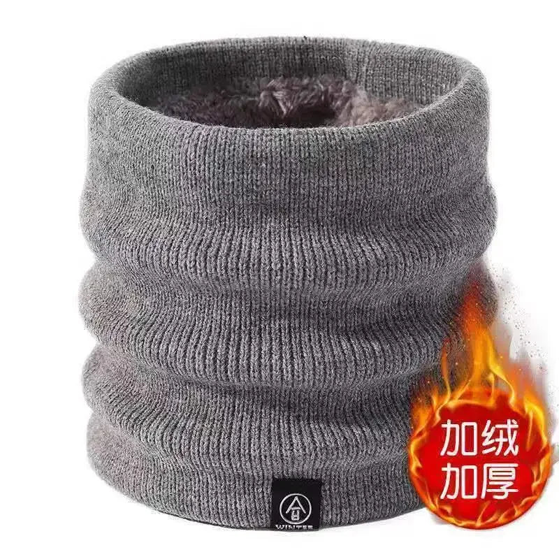 CozyCloud™ Fleece-Lined Winter Neck Warmer – Unisex