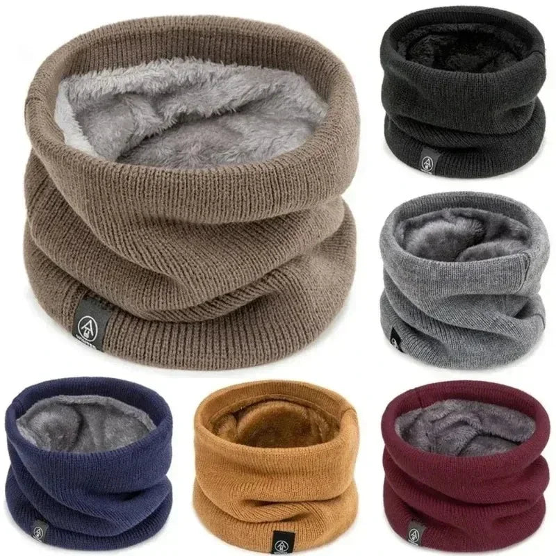 CozyCloud™ Fleece-Lined Winter Neck Warmer – Unisex