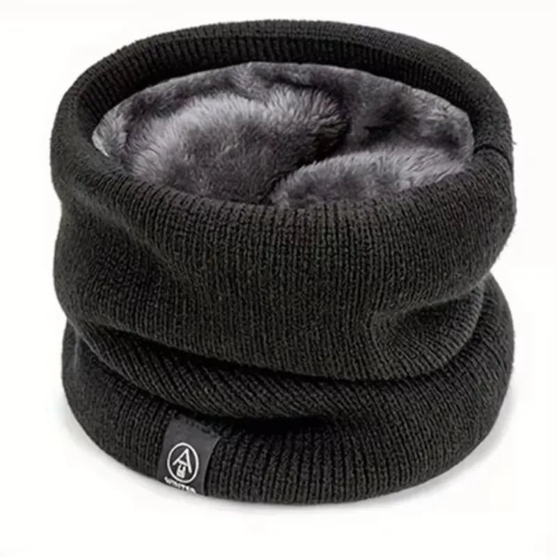 CozyCloud™ Fleece-Lined Winter Neck Warmer – Unisex