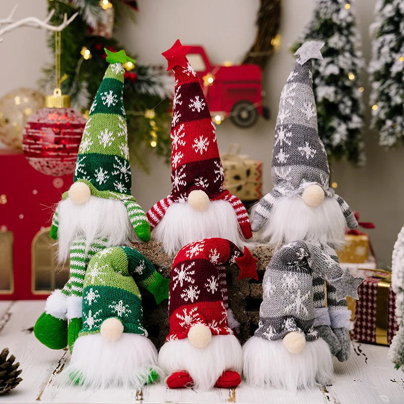 GlowGnome™ Light-Up Christmas Gnome – Festive Holiday Decor