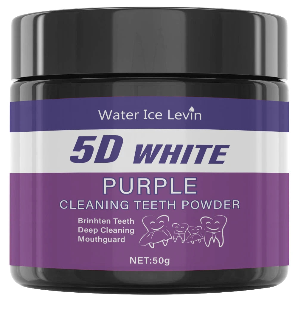 Purple Tooth Cleaning Powder – Daily Oral Care