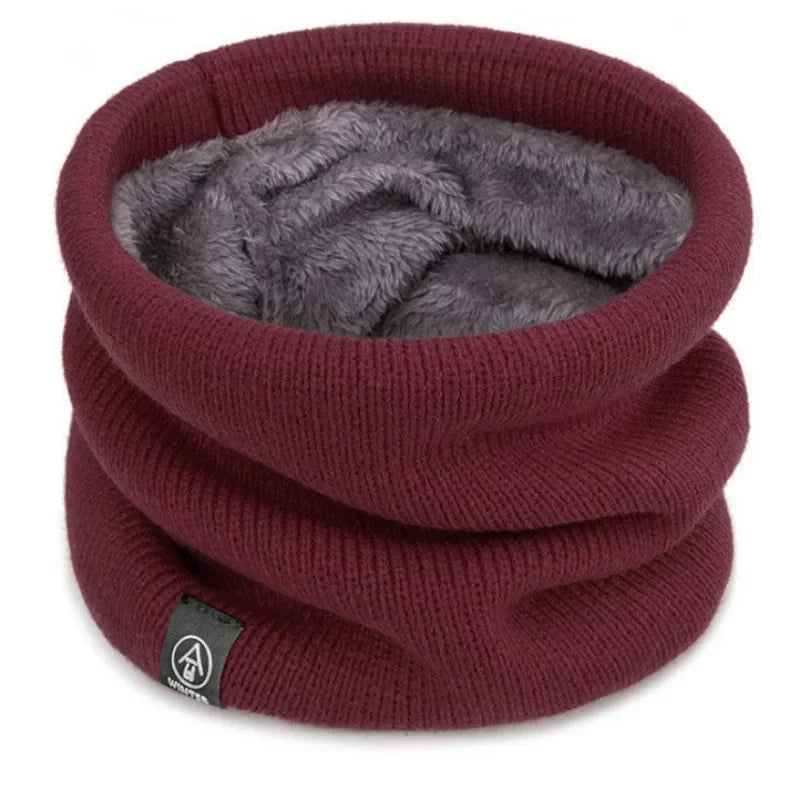 CozyCloud™ Fleece-Lined Winter Neck Warmer – Unisex